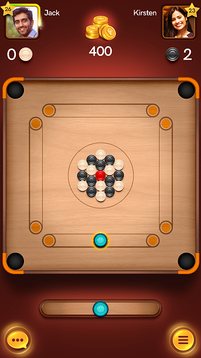 Carrom Pool game