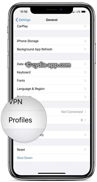 ios app-profile